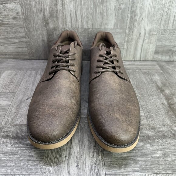 Dr. Scholl's Sync Lace Up Men's size 13 Brown Oxford Shoes - Picture 4 of 8